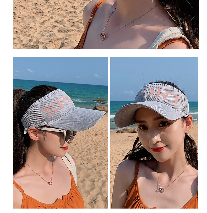 Summer sun protection hat outdoor sports cap empty top hat wholesale