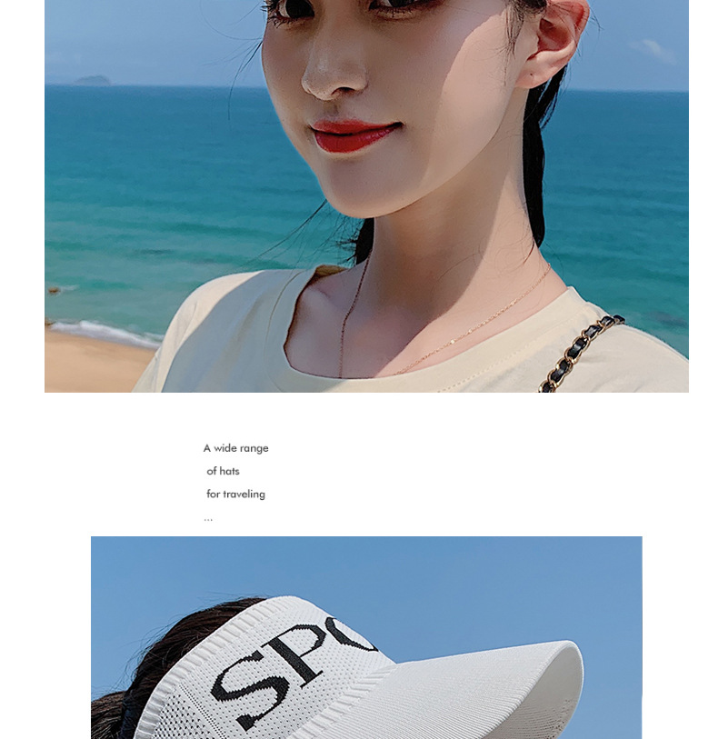 Summer sun protection hat outdoor sports cap empty top hat wholesale