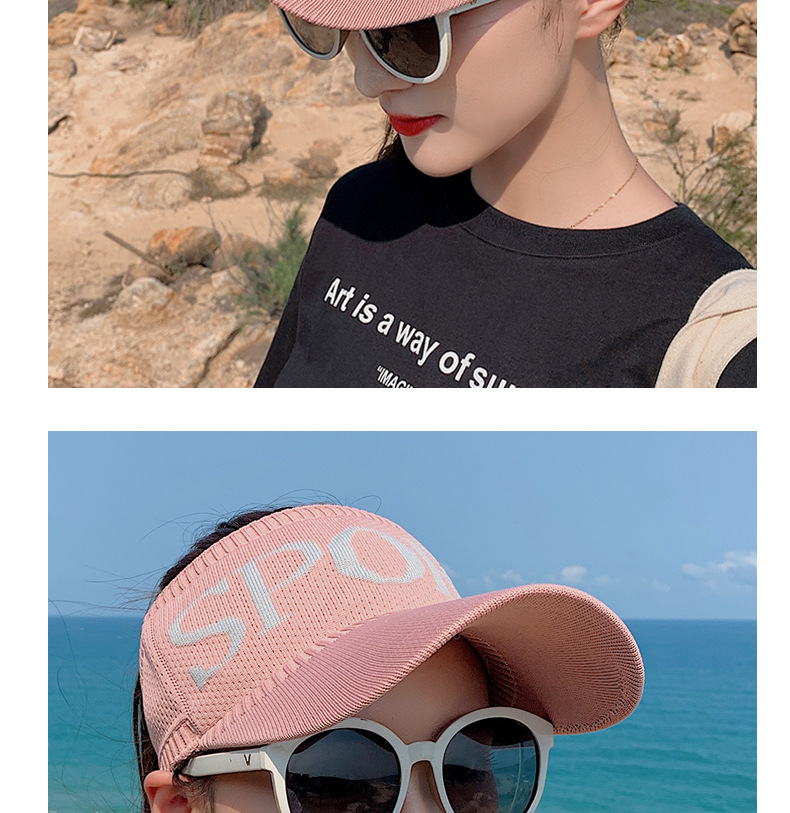 Summer sun protection hat outdoor sports cap empty top hat wholesale