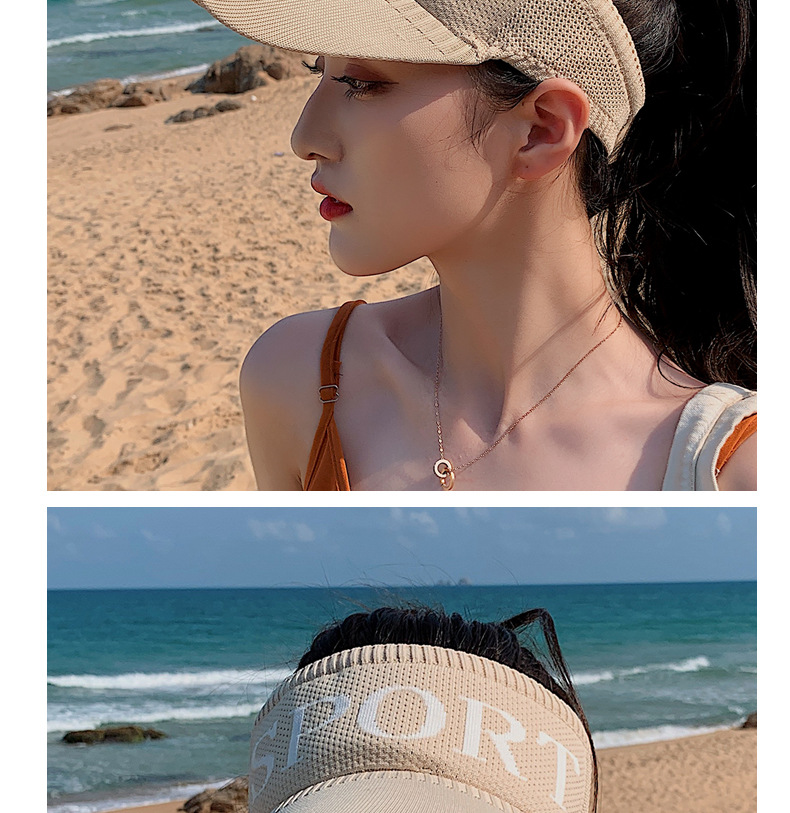 Summer sun protection hat outdoor sports cap empty top hat wholesale