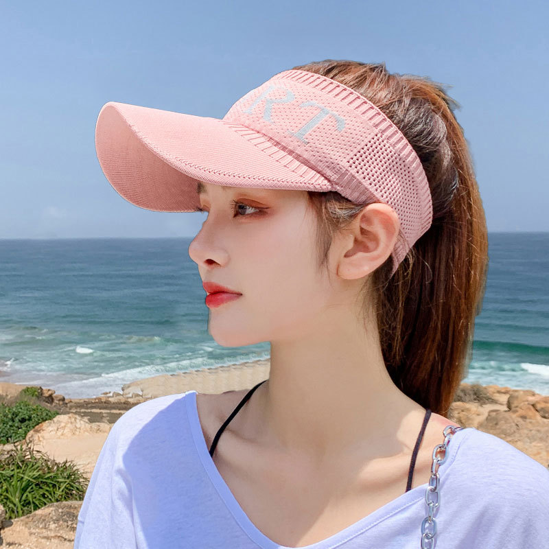 Summer sun protection hat outdoor sports cap empty top hat wholesale