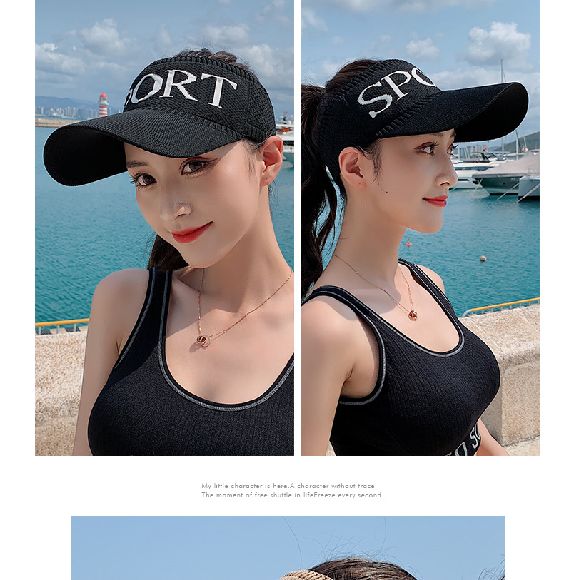 Summer sun protection hat outdoor sports cap empty top hat wholesale