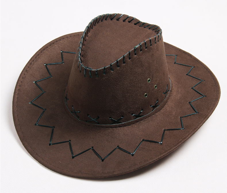 Sunblock hats for men and women with large bristles Western cowboy hats