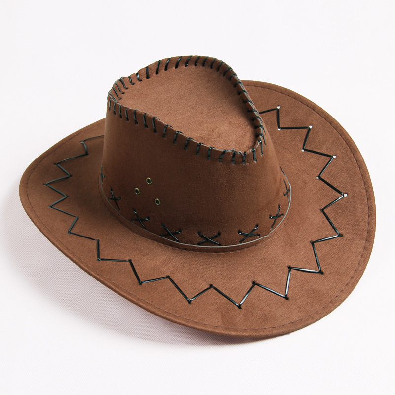 Sunblock hats for men and women with large bristles Western cowboy hats