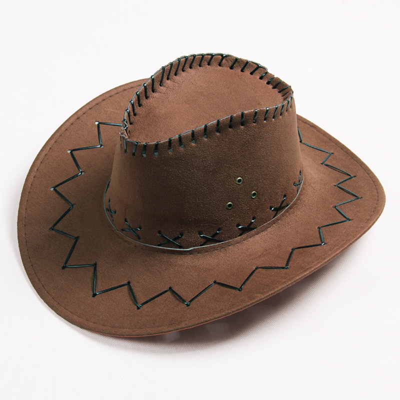 Sunblock hats for men and women with large bristles Western cowboy hats