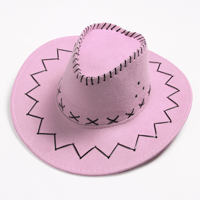 Sunblock hats for men and women with large bristles Western cowboy hats