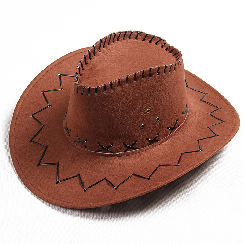 Sunblock hats for men and women with large bristles Western cowboy hats