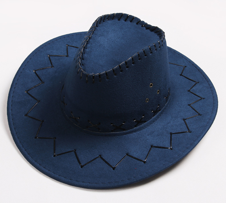 Sunblock hats for men and women with large bristles Western cowboy hats