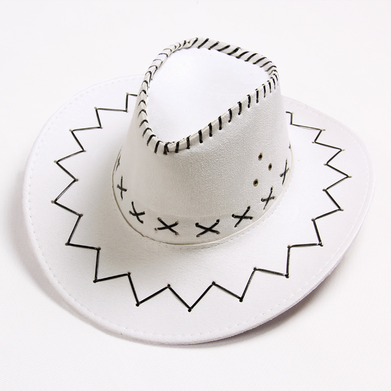 Sunblock hats for men and women with large bristles Western cowboy hats