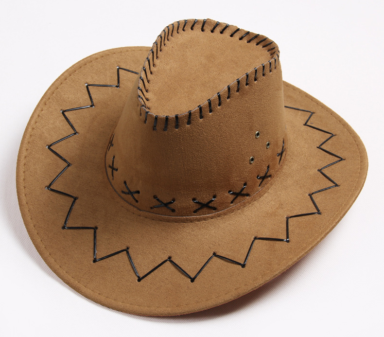Sunblock hats for men and women with large bristles Western cowboy hats