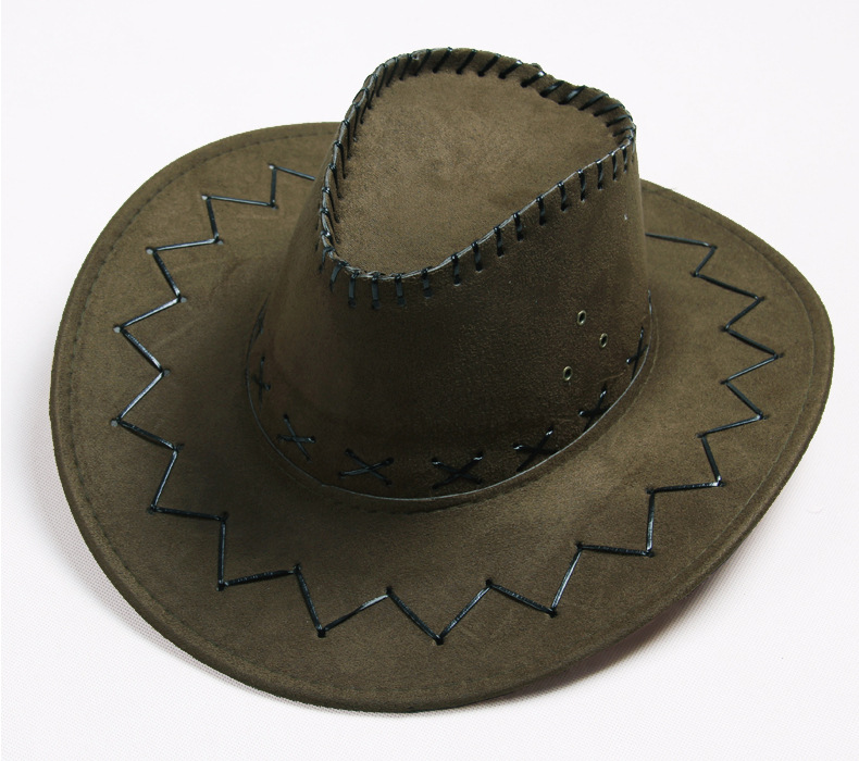 Sunblock hats for men and women with large bristles Western cowboy hats