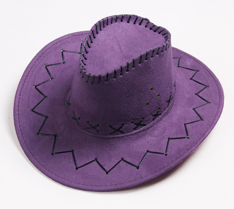 Sunblock hats for men and women with large bristles Western cowboy hats