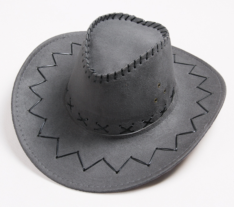 Sunblock hats for men and women with large bristles Western cowboy hats