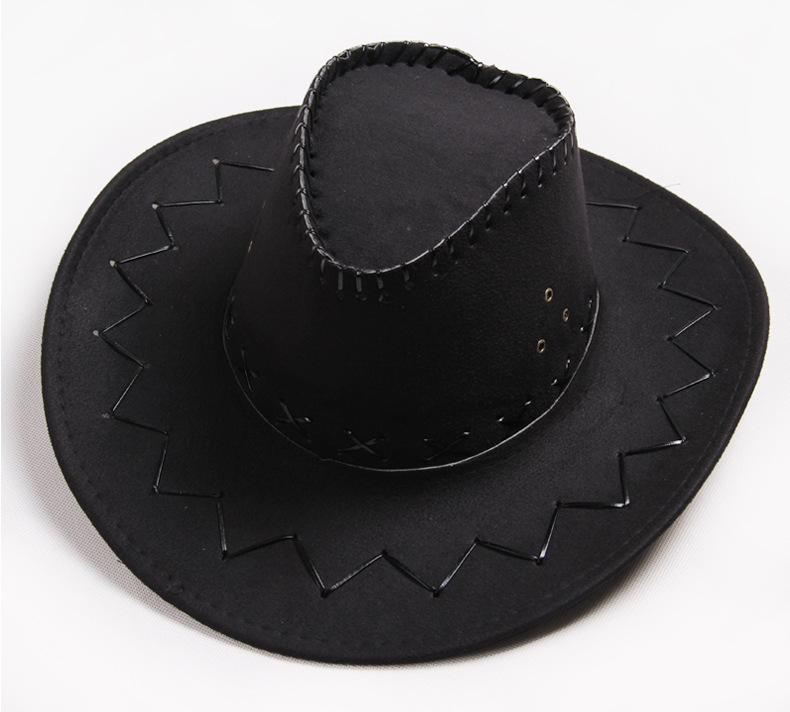 Sunblock hats for men and women with large bristles Western cowboy hats