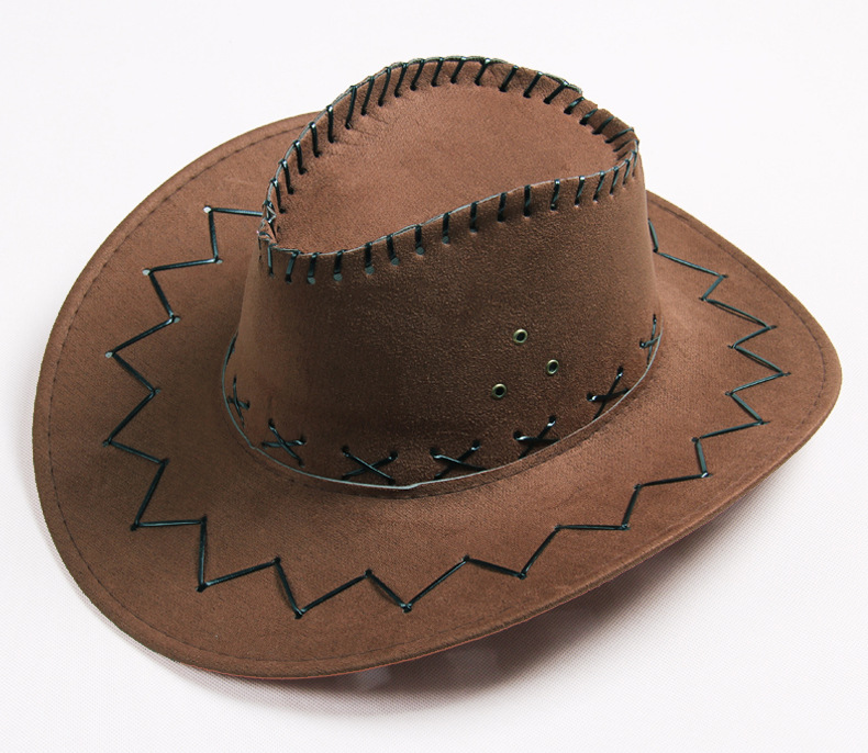 Sunblock hats for men and women with large bristles Western cowboy hats