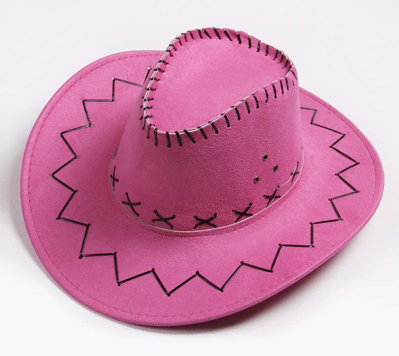 Sunblock hats for men and women with large bristles Western cowboy hats