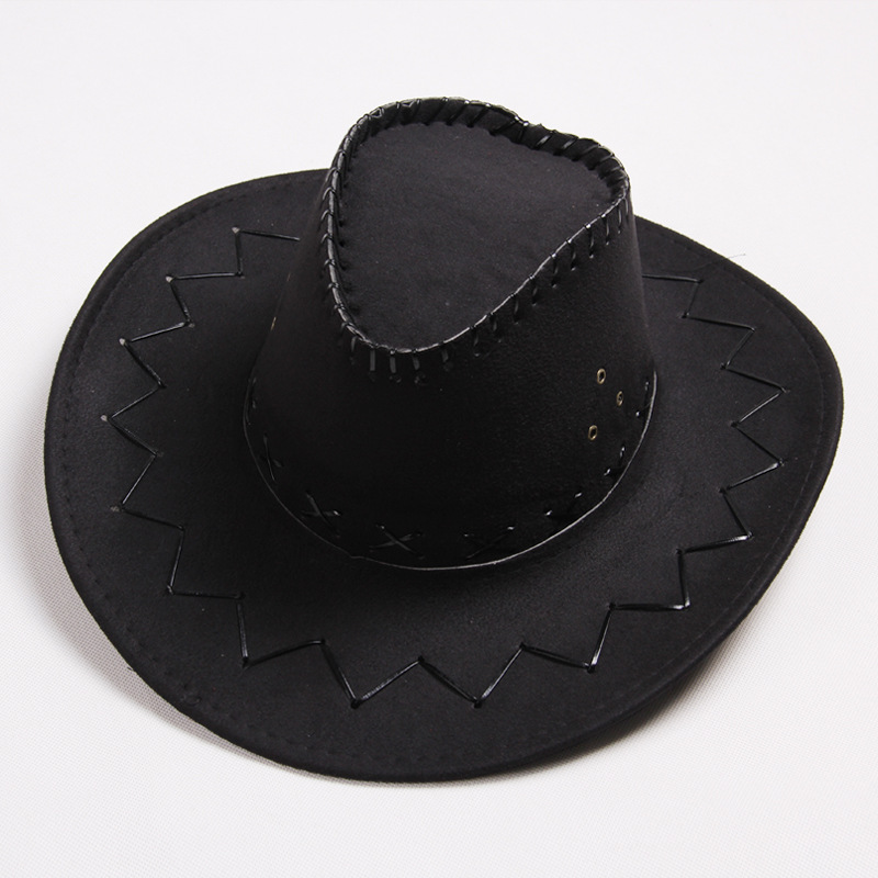 Sunblock hats for men and women with large bristles Western cowboy hats