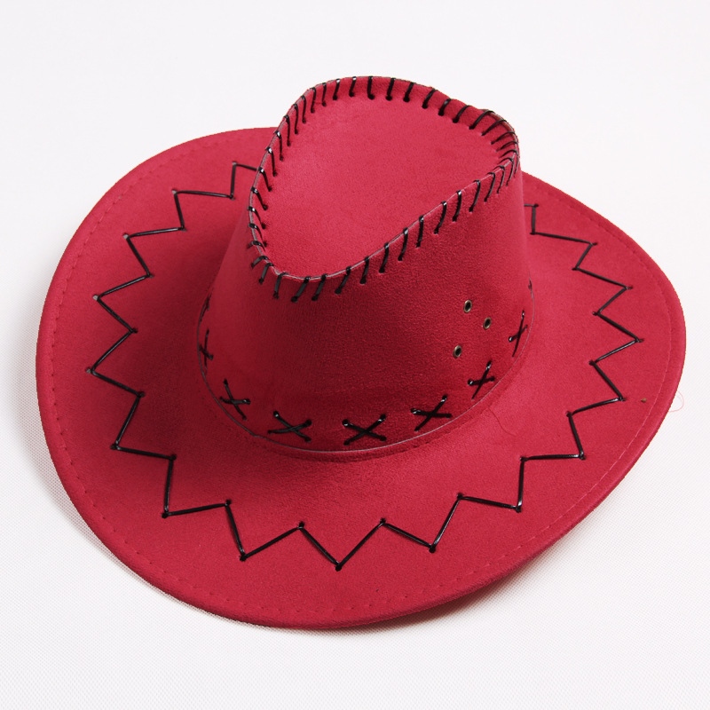 Sunblock hats for men and women with large bristles Western cowboy hats