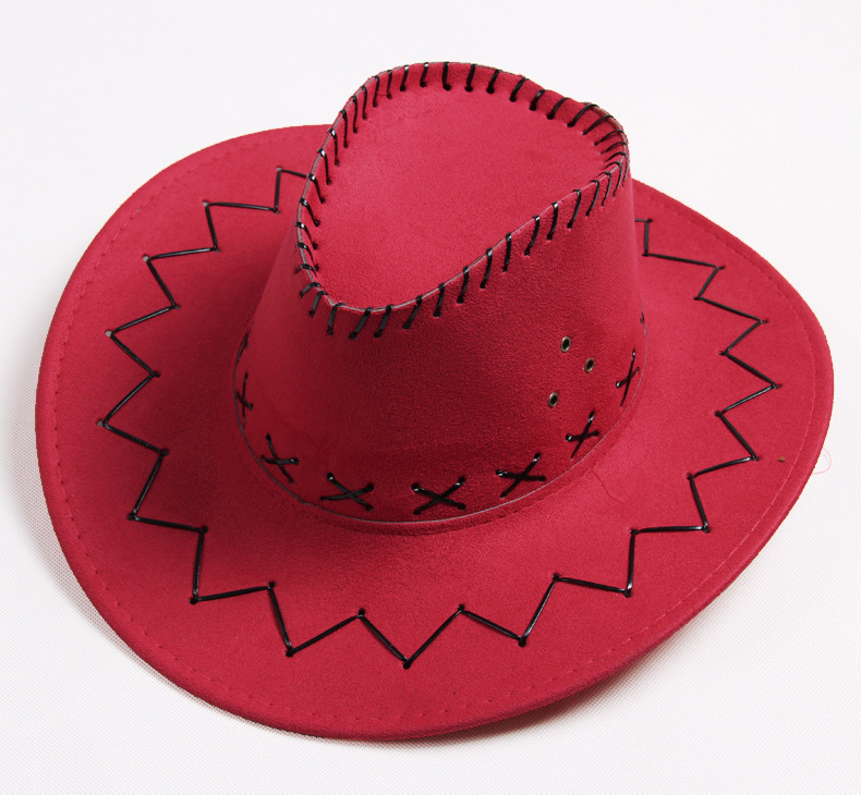 Sunblock hats for men and women with large bristles Western cowboy hats