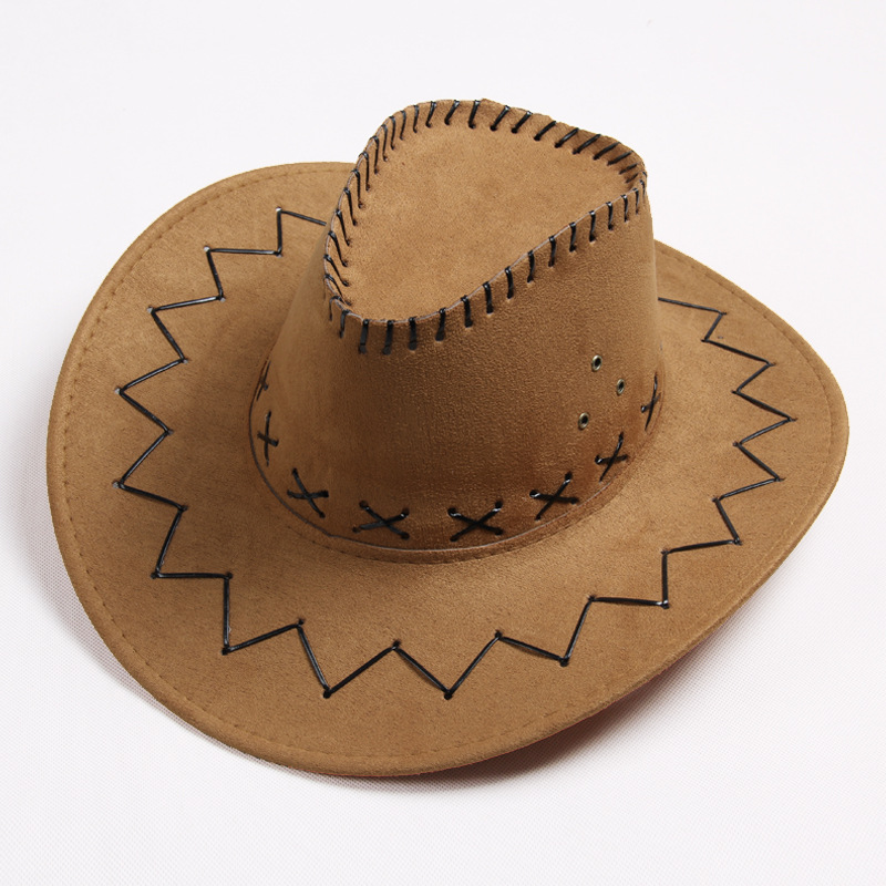 Sunblock hats for men and women with large bristles Western cowboy hats