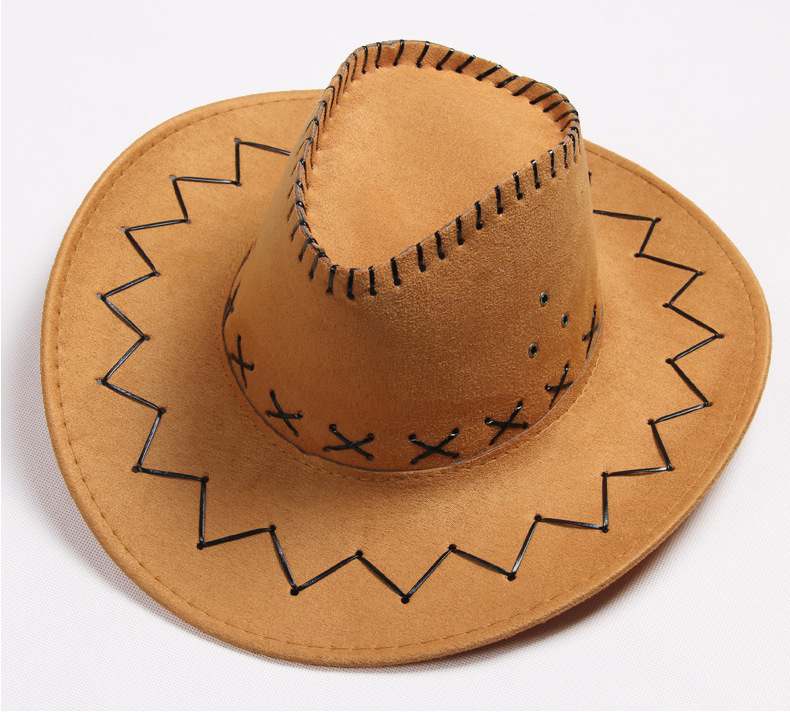 Sunblock hats for men and women with large bristles Western cowboy hats