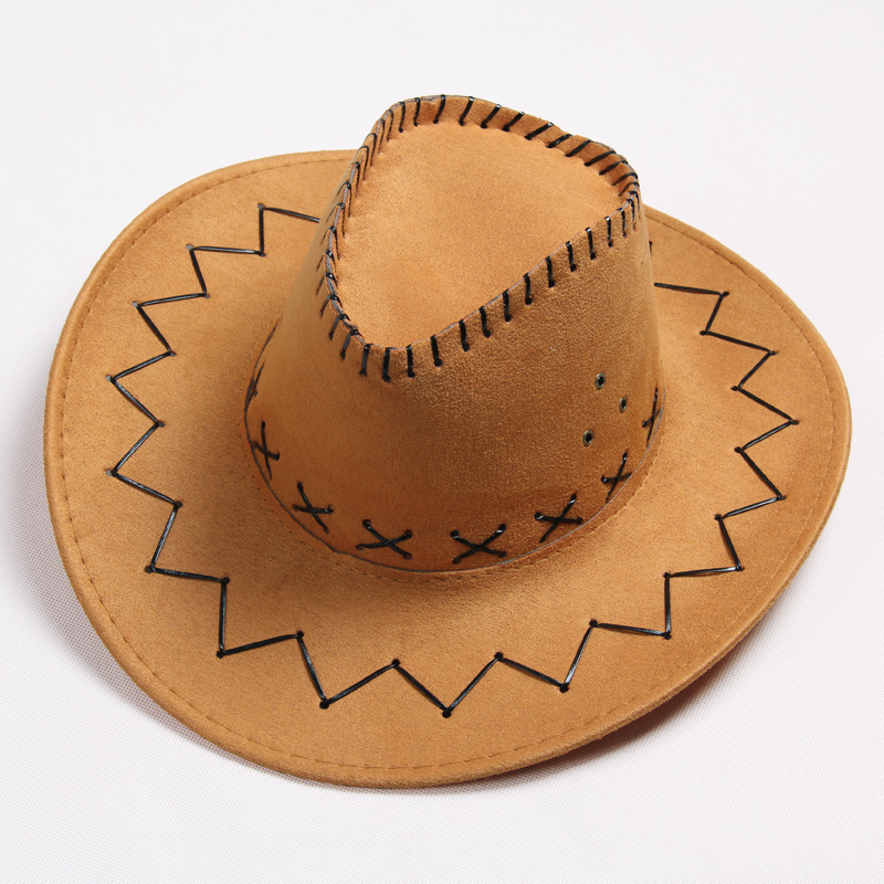 Sunblock hats for men and women with large bristles Western cowboy hats