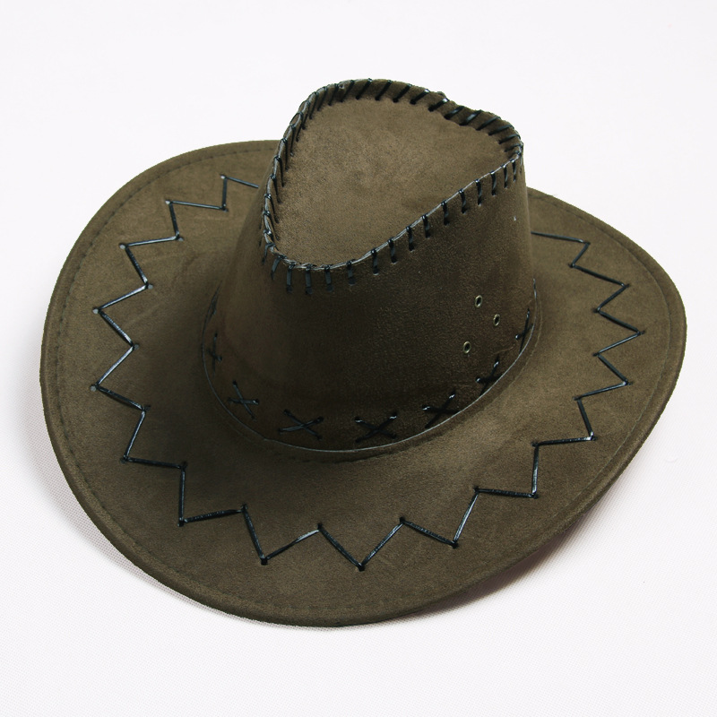 Sunblock hats for men and women with large bristles Western cowboy hats