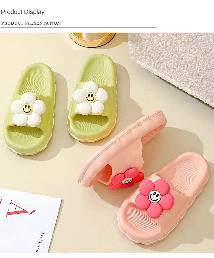 Sunflower platform non-slip slippers