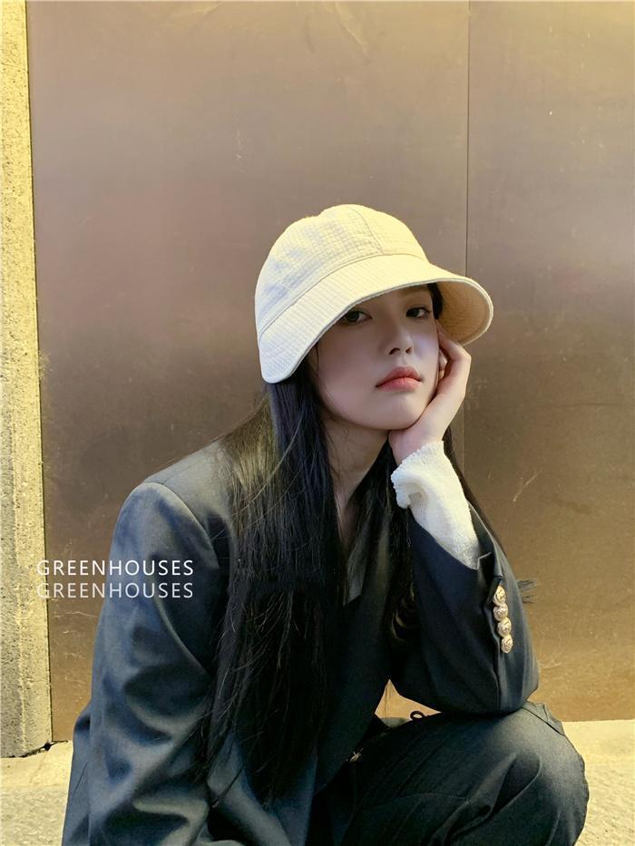 Sunscreen fisherman hat round face big head around the sun cap