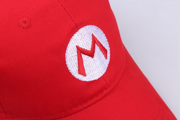 Super Mary Mario Cotton embroidered hat
