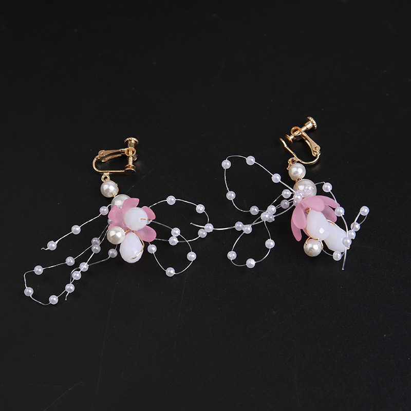 Super fairy gold leaf headband Flower garland pearl headband