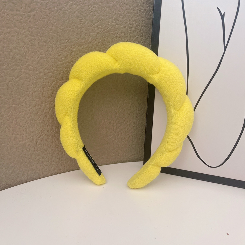 Towel flannelette sponge head hoop