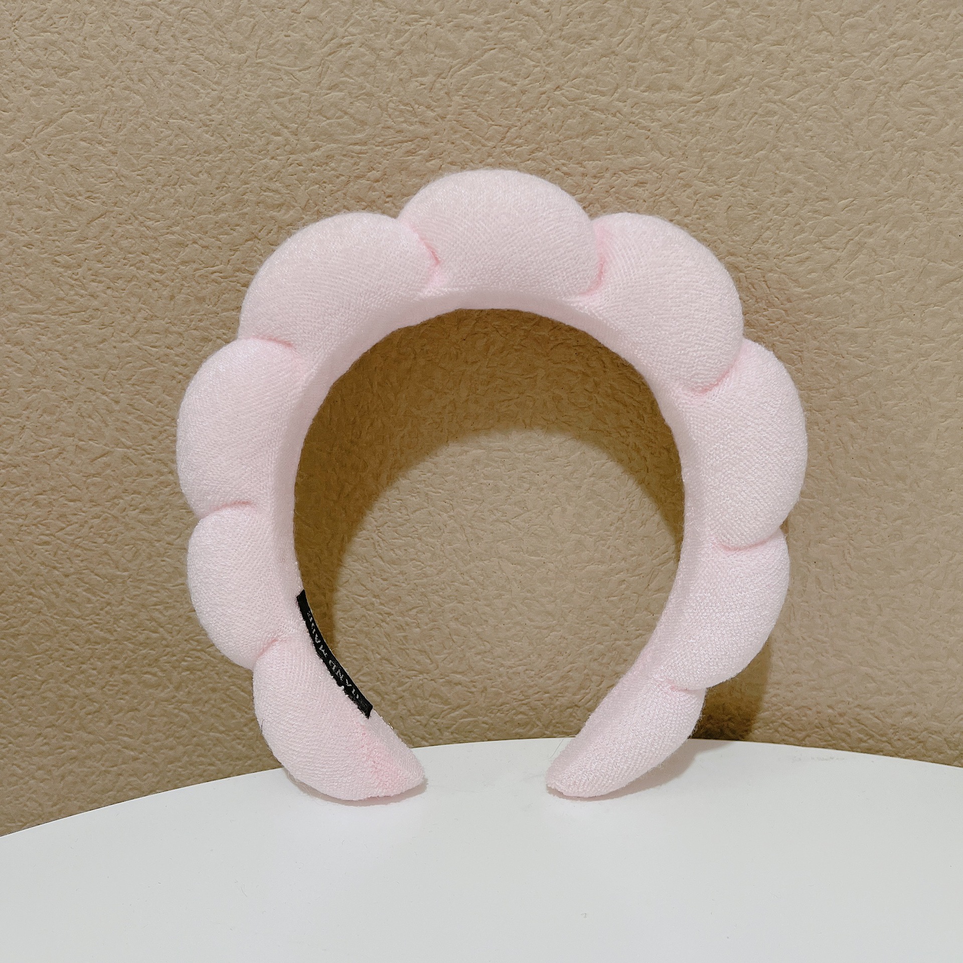 Towel flannelette sponge head hoop