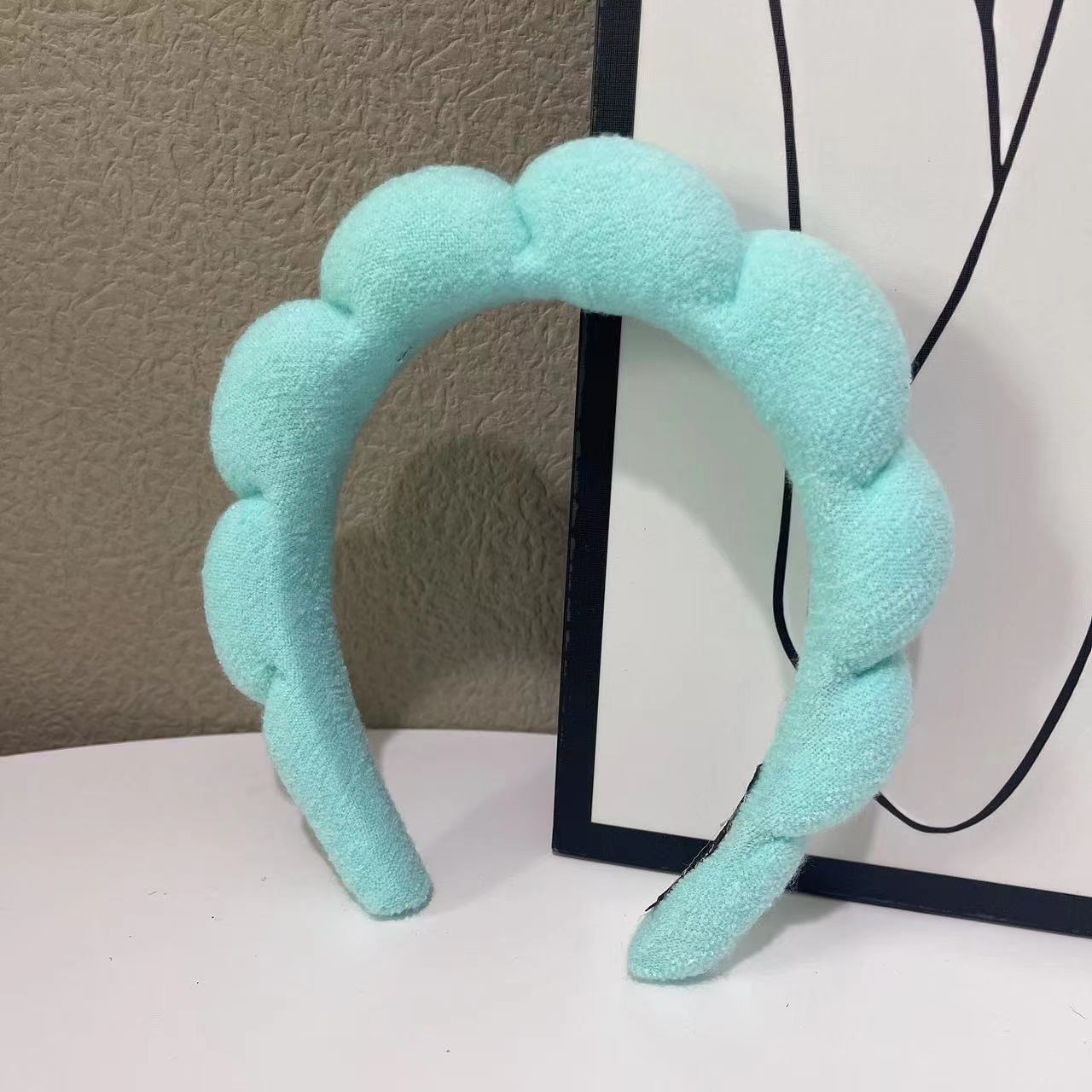 Towel flannelette sponge head hoop