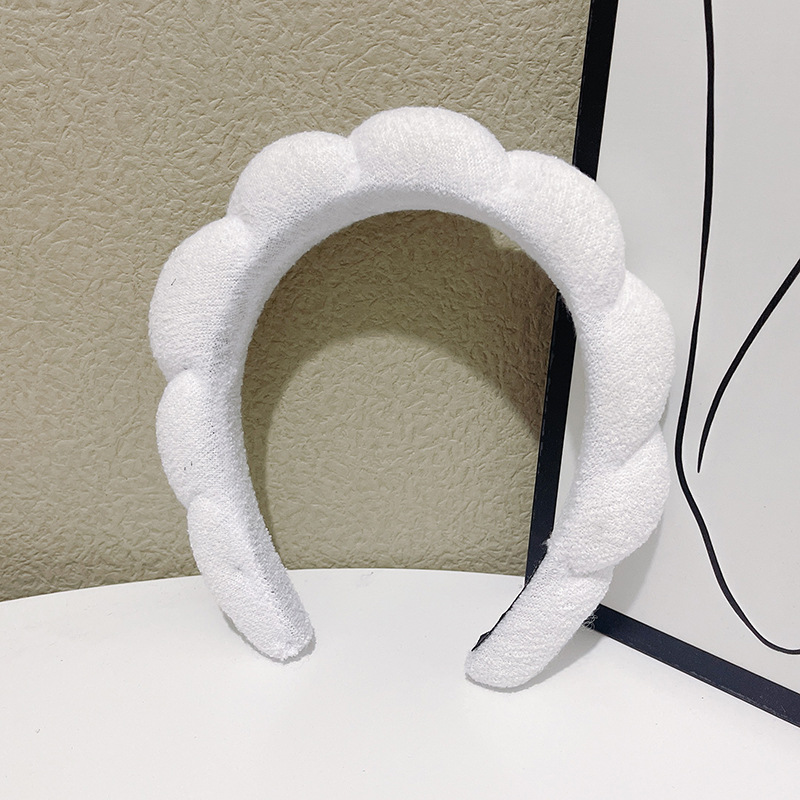 Towel flannelette sponge head hoop