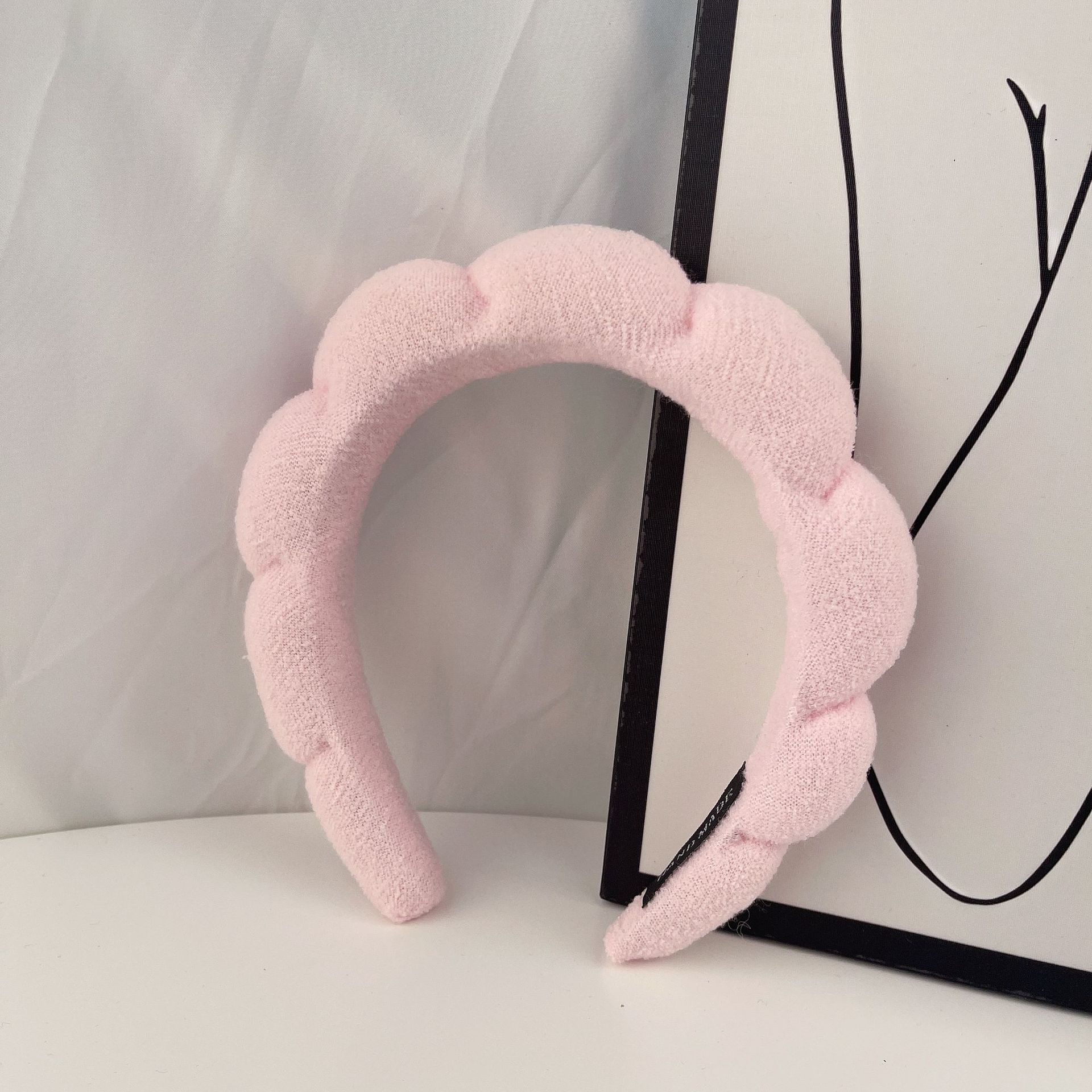 Towel flannelette sponge head hoop