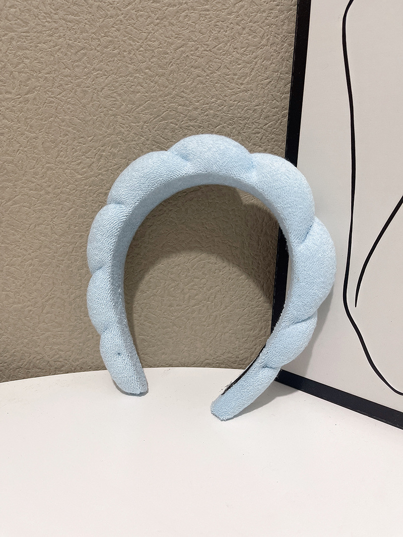 Towel flannelette sponge head hoop