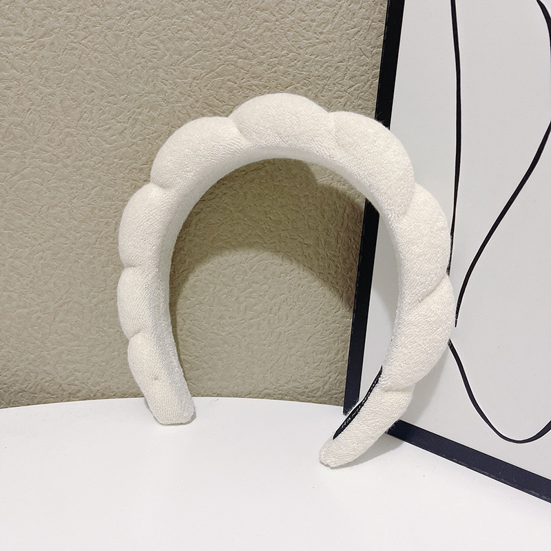 Towel flannelette sponge head hoop