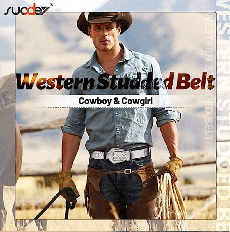 Trend belt rivet rhinestone set wide belt