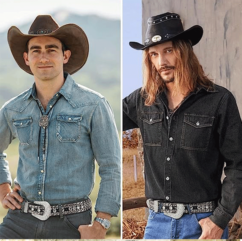 Trend belt rivet rhinestone set wide belt