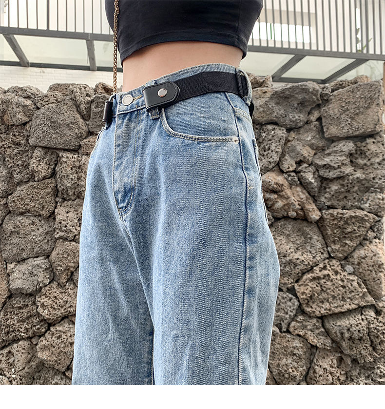 Unisex lazy elastic belt