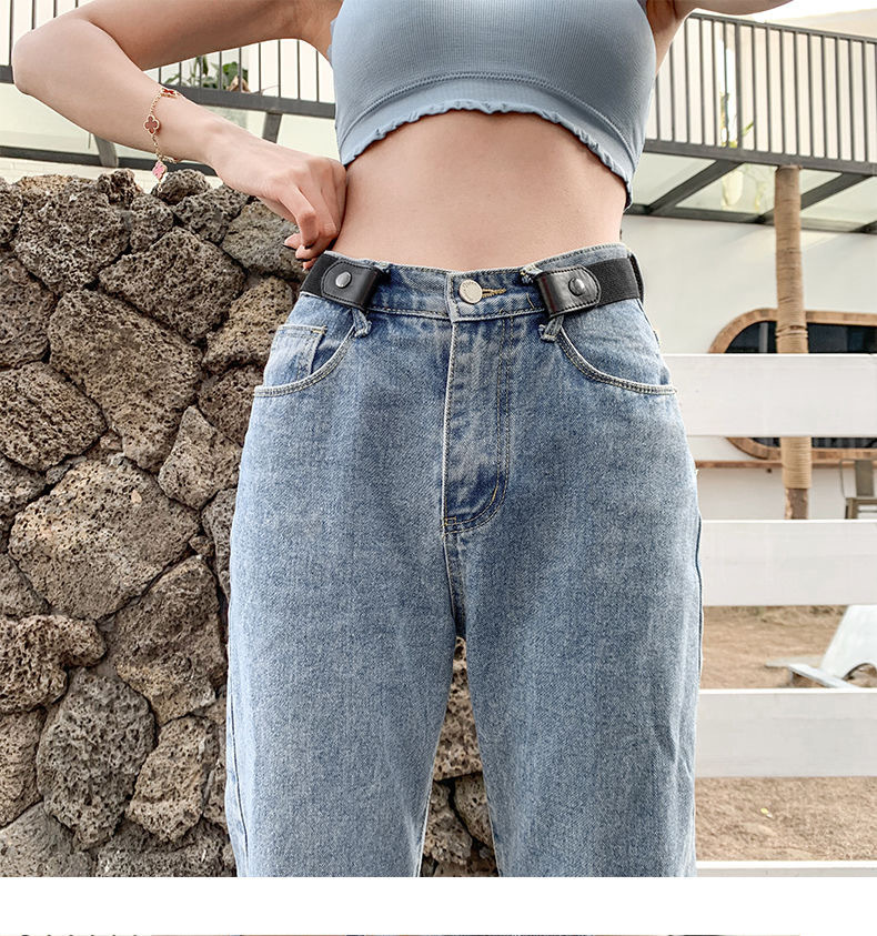 Unisex lazy elastic belt