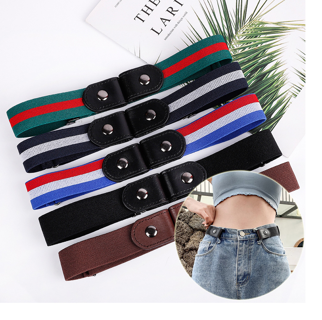 Unisex lazy elastic belt