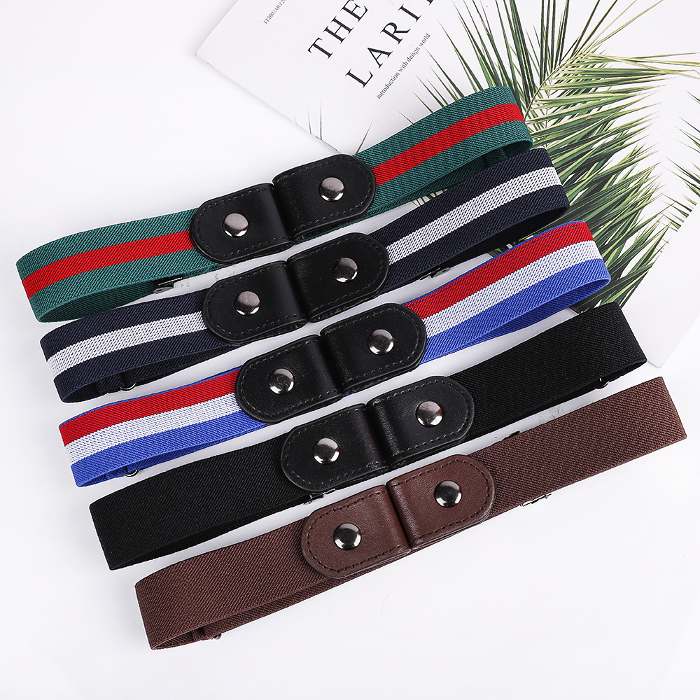 Unisex lazy elastic belt