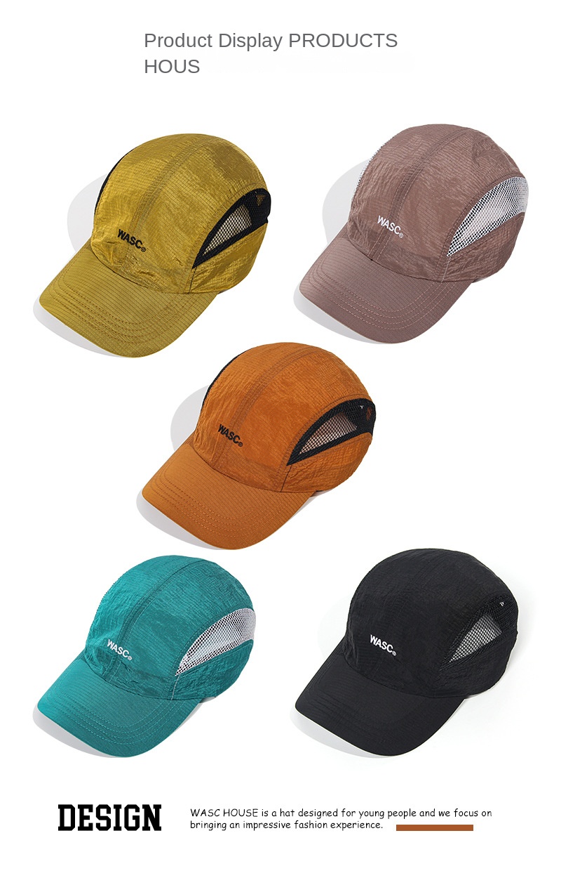 WASC Mountain thin summer breathable mesh cap for men and women