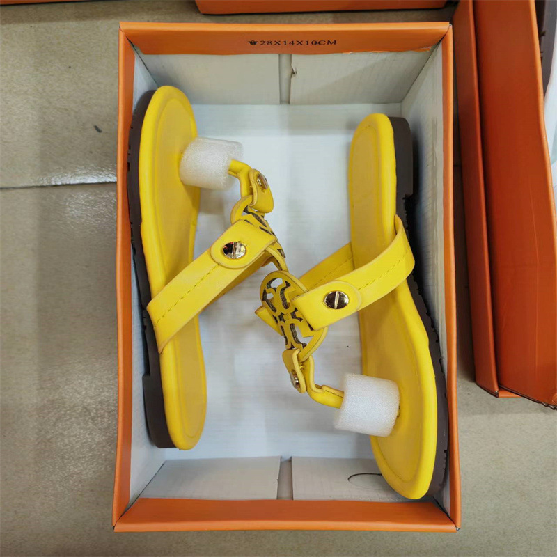 Wear flat beach slippers