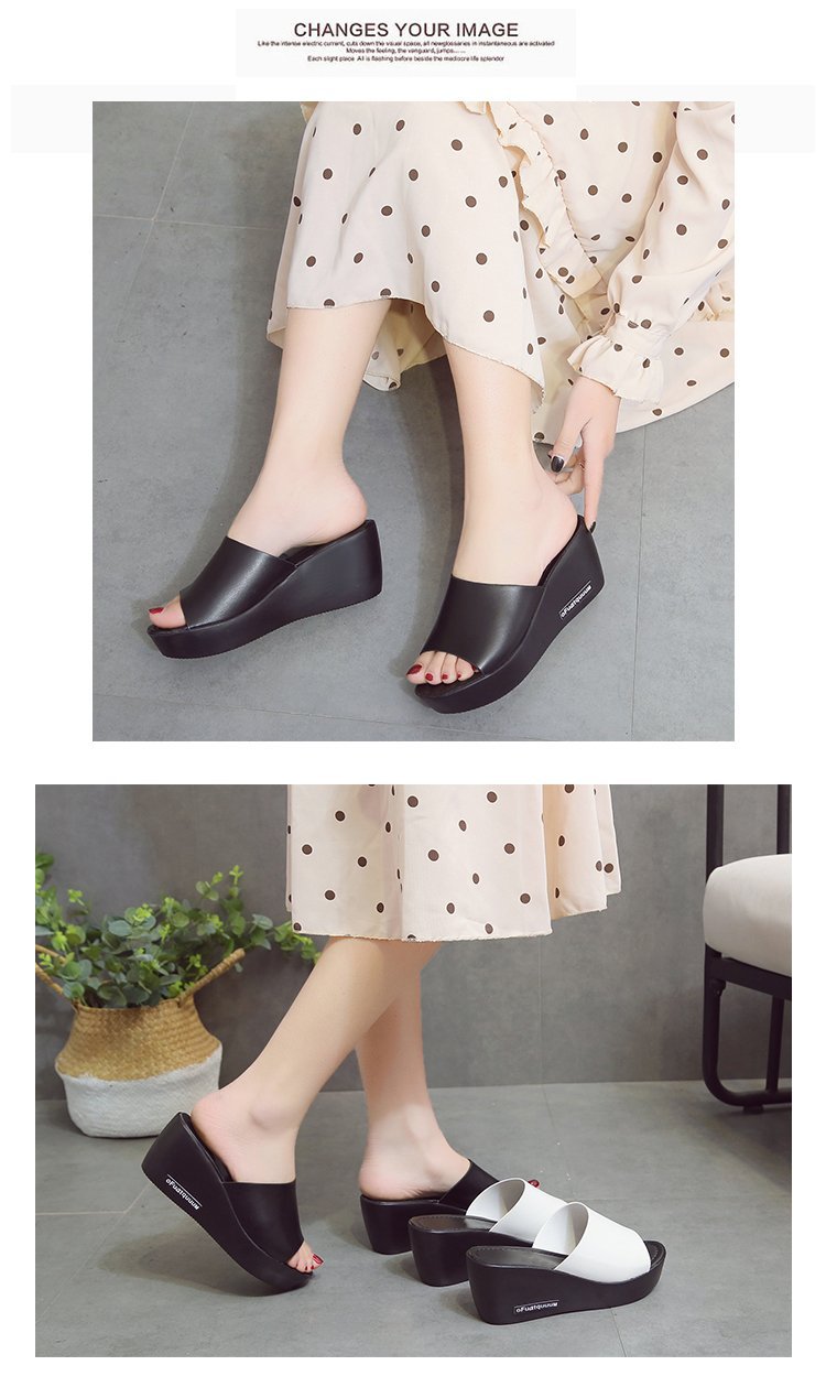 Women’s slip-ons with fish mouths