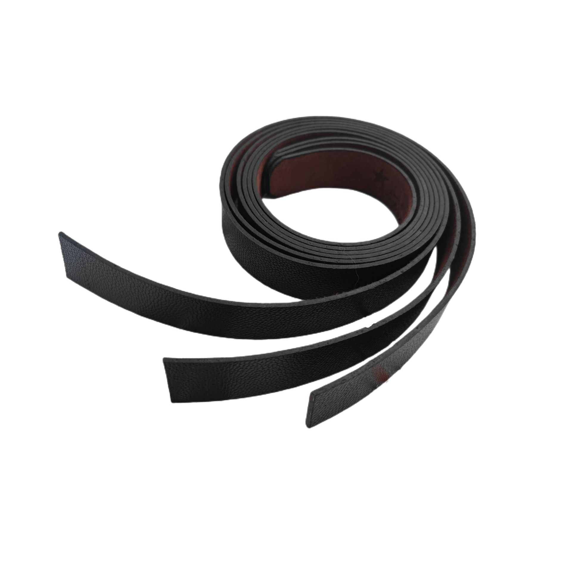 Yak belt 4 cm laser toothless buckle belt