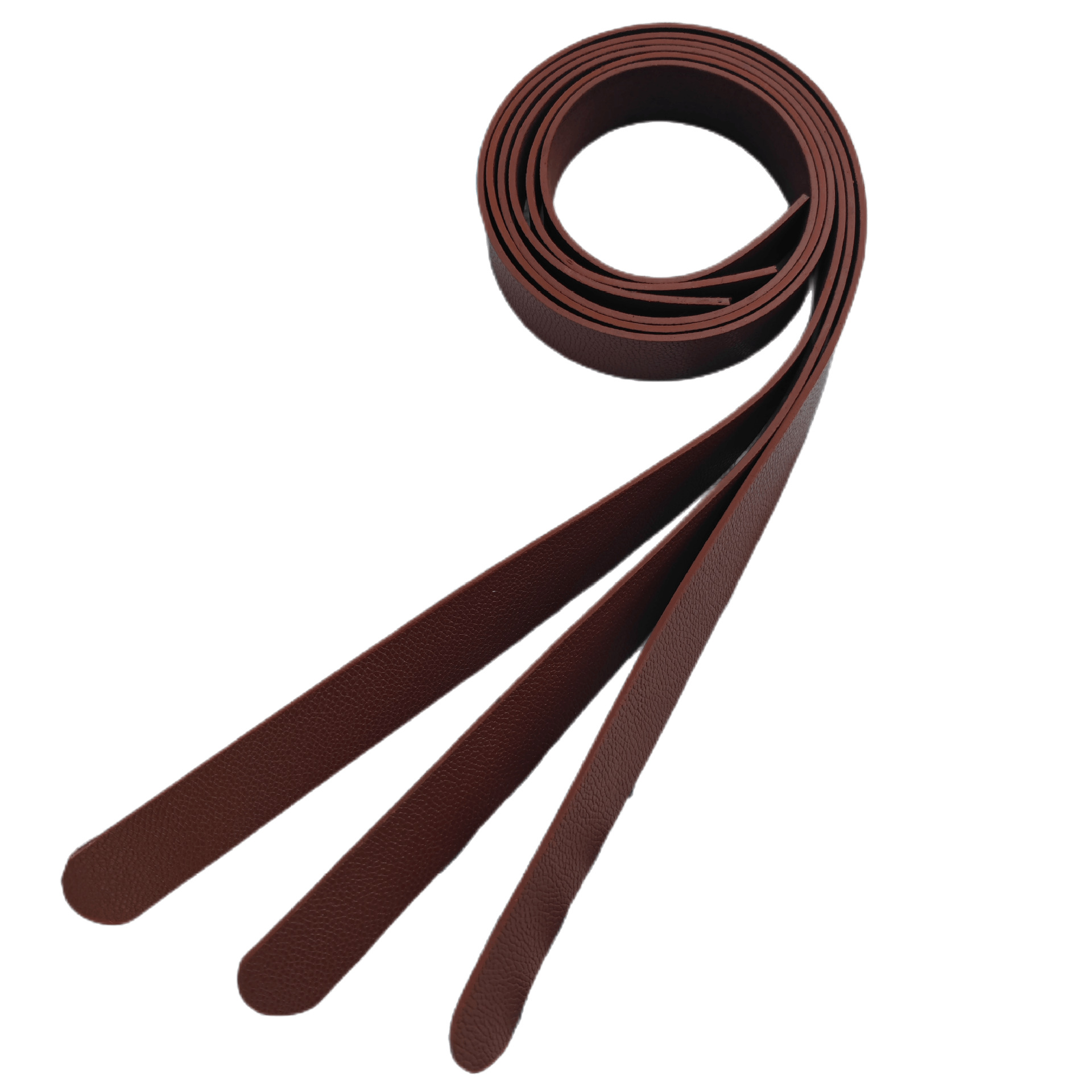 Yak belt 4 cm laser toothless buckle belt